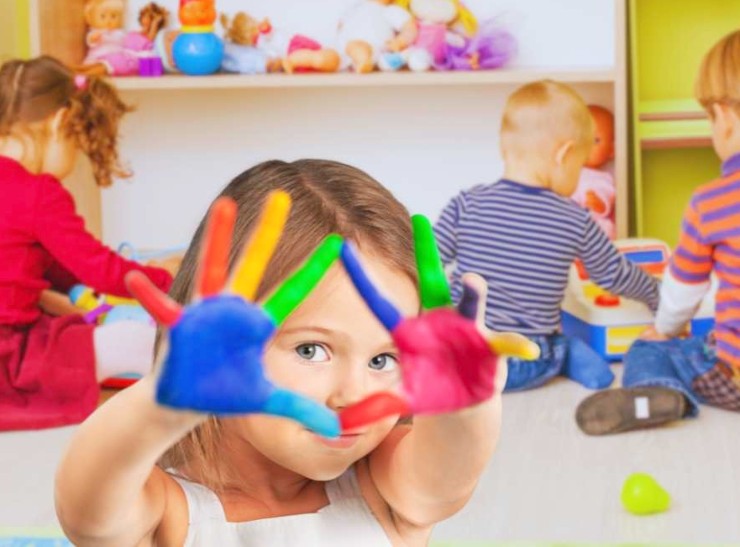 Bambini all'asilo