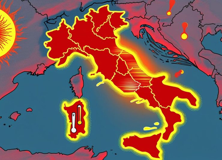 Caldo rovente in arrivo
