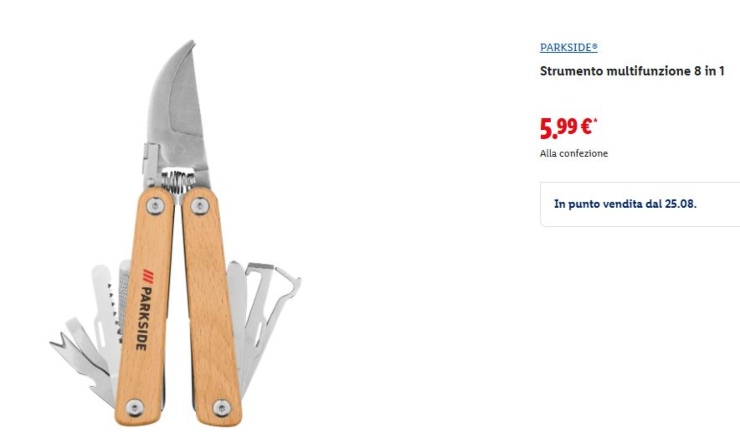 giardinaggio lidl strumenti