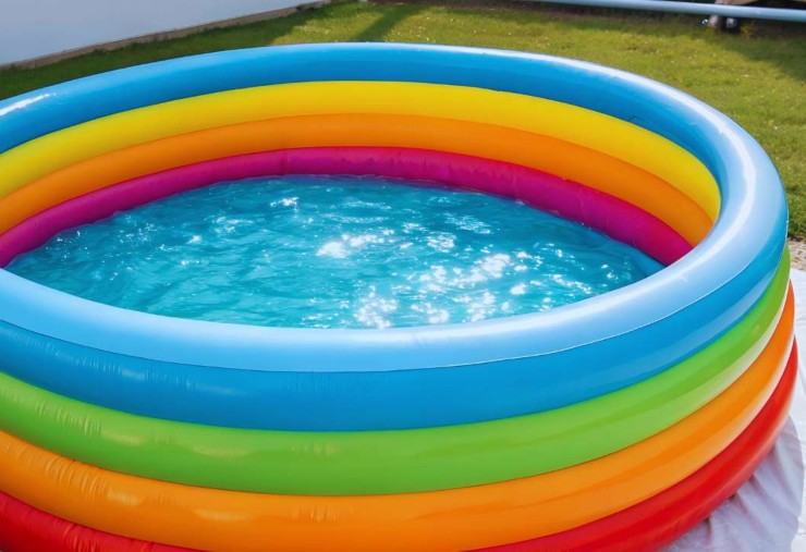 Piscina gonfiabile, immagine illustrativa