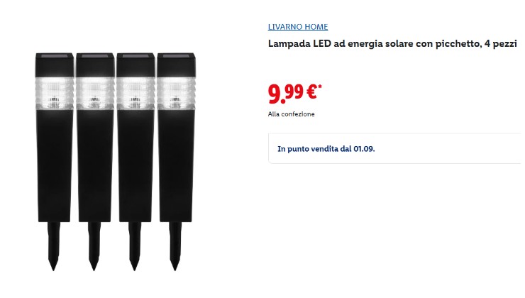 Le lampade LED in offerta da Lidl - dentrolanotiziabreak.it - 20250903