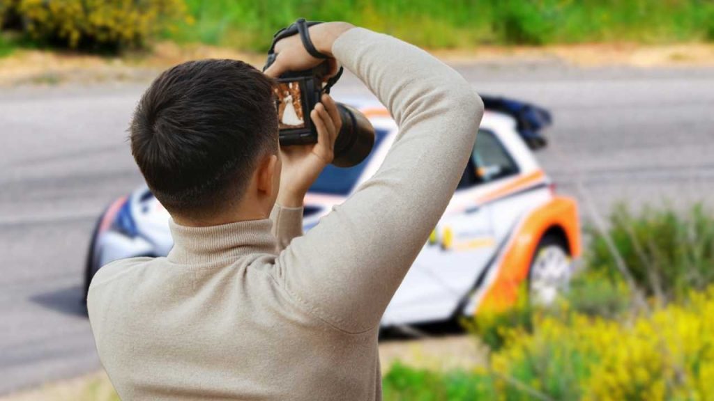 Fotografo al rally del monferrato
