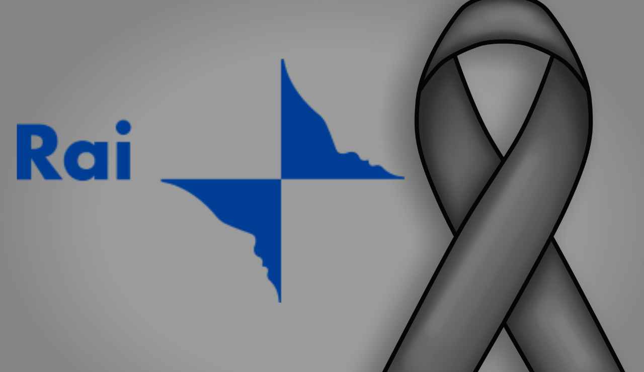 Lutto in casa Rai - Dentrolanotiziabreak.it (Fonte foto Canva e Wikipedia)