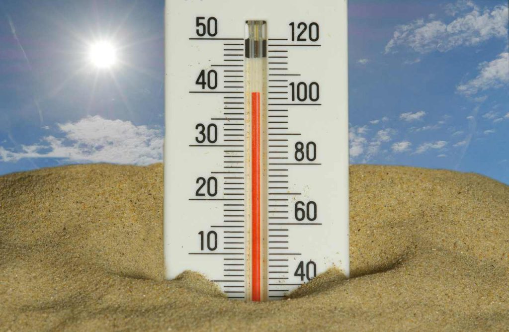 meteo caldo