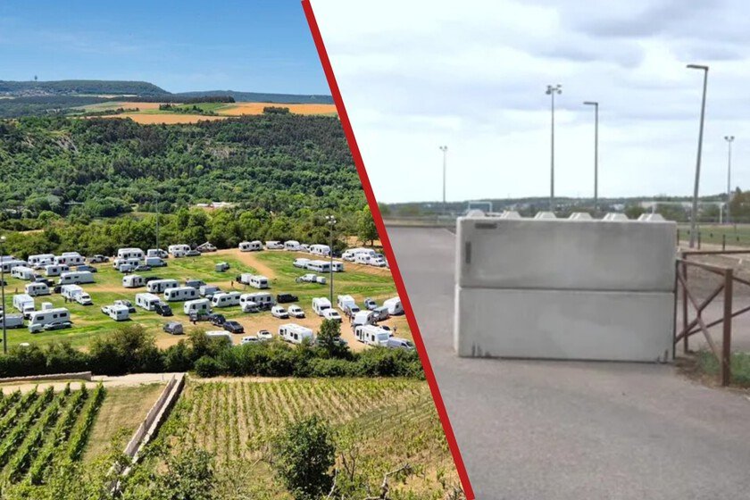 Caravane inondano paesi francesi, abitanti reagiscono con blocchi di cemento