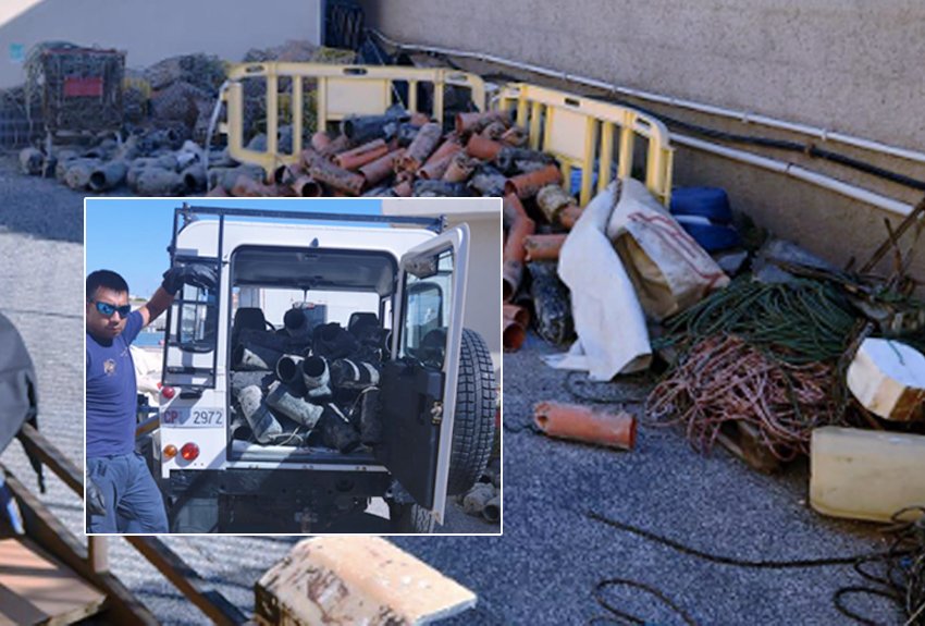 Guardia Costiera di Fiumicino smaschera reticolato abusivo e trappole per polpi a rischio della navigazione