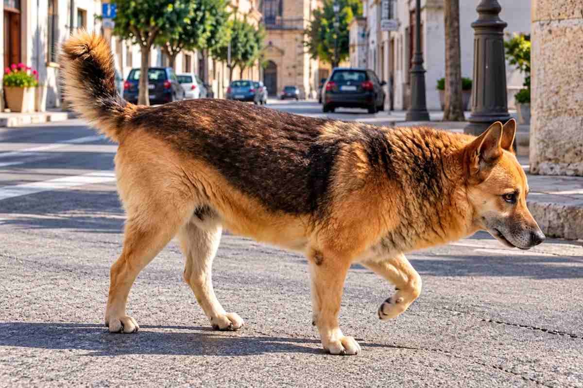 Rex, il cane di quartiere di Novoli, è morto dopo 19 anni di affetto e legami profondi